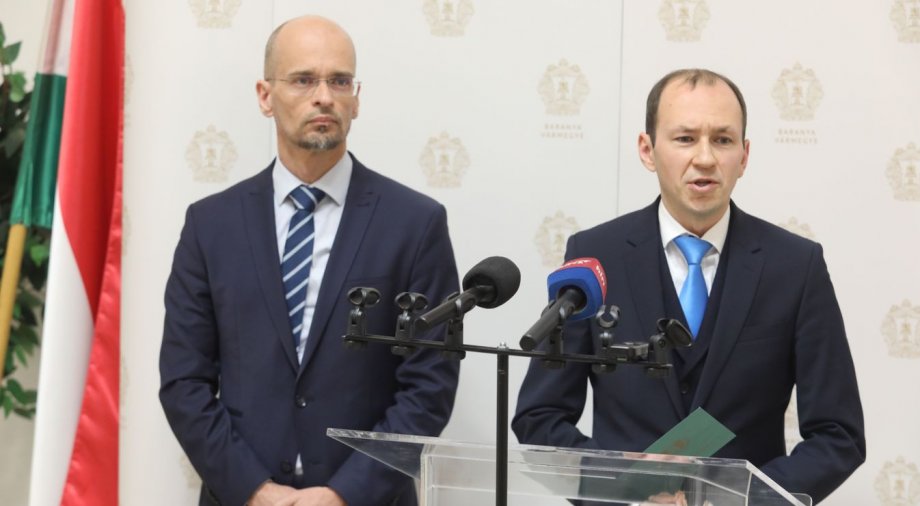 Gábor Mayer, državni tajnik zadužen za regionalni razvoj, predstavio je u Pečuhu Program modela prostornog razvoja južnog Podunavlja